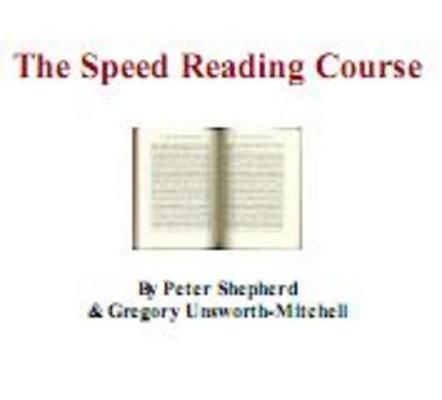 Product picture The Speed Reading Course