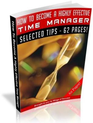 Product picture How To Become A Highly Effective Time Manager