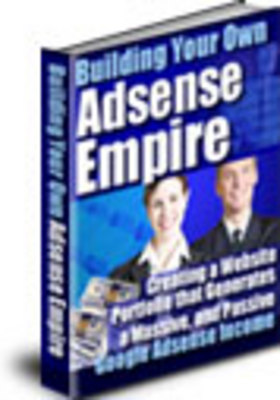 Product picture Building your Adsense Empire