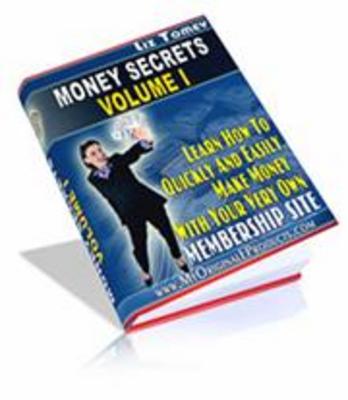 Product picture Money Secrets Volume 1